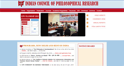 Desktop Screenshot of icpr.in